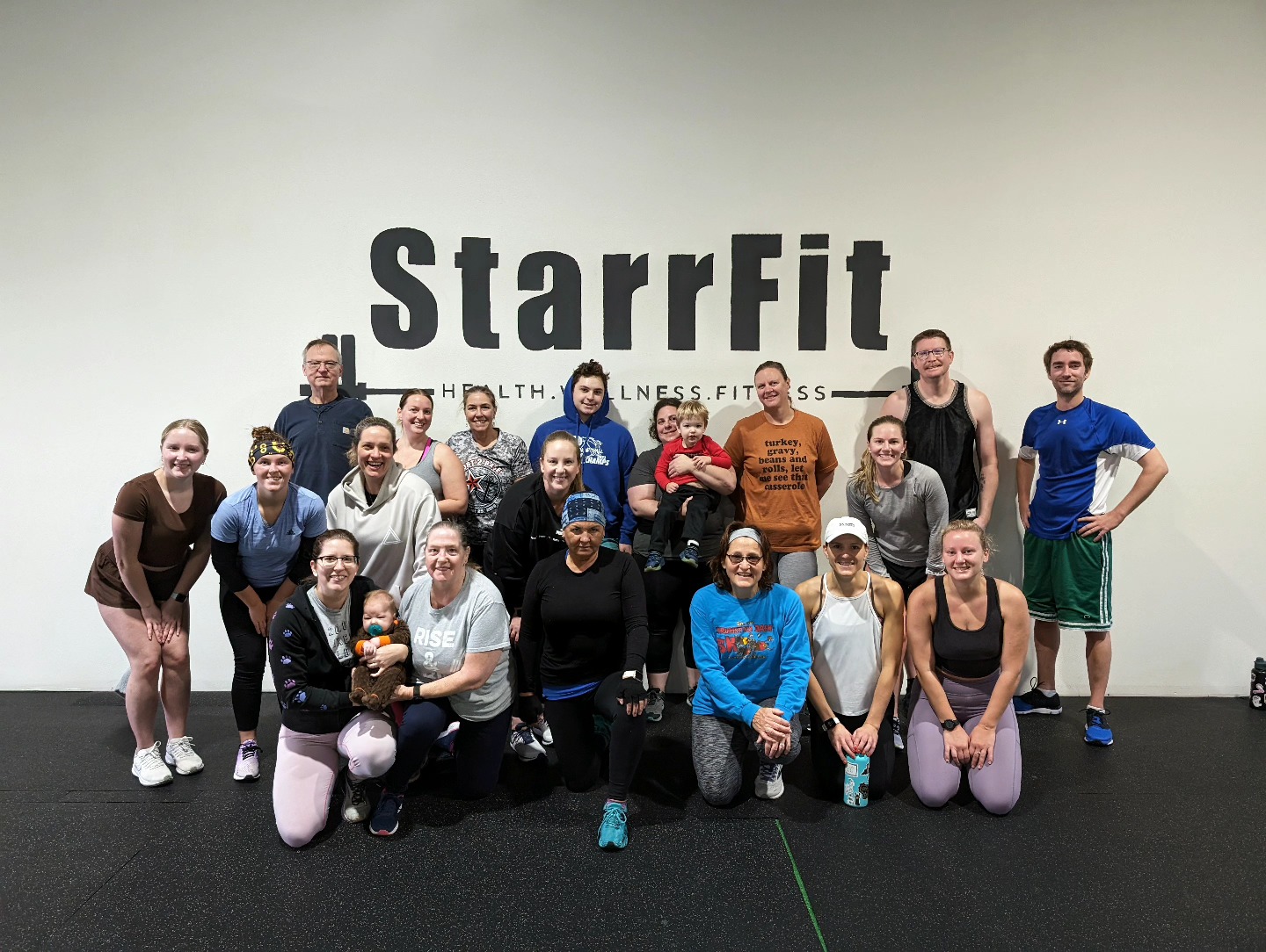 StarrFit members training together in Port Washington, Wisconsin