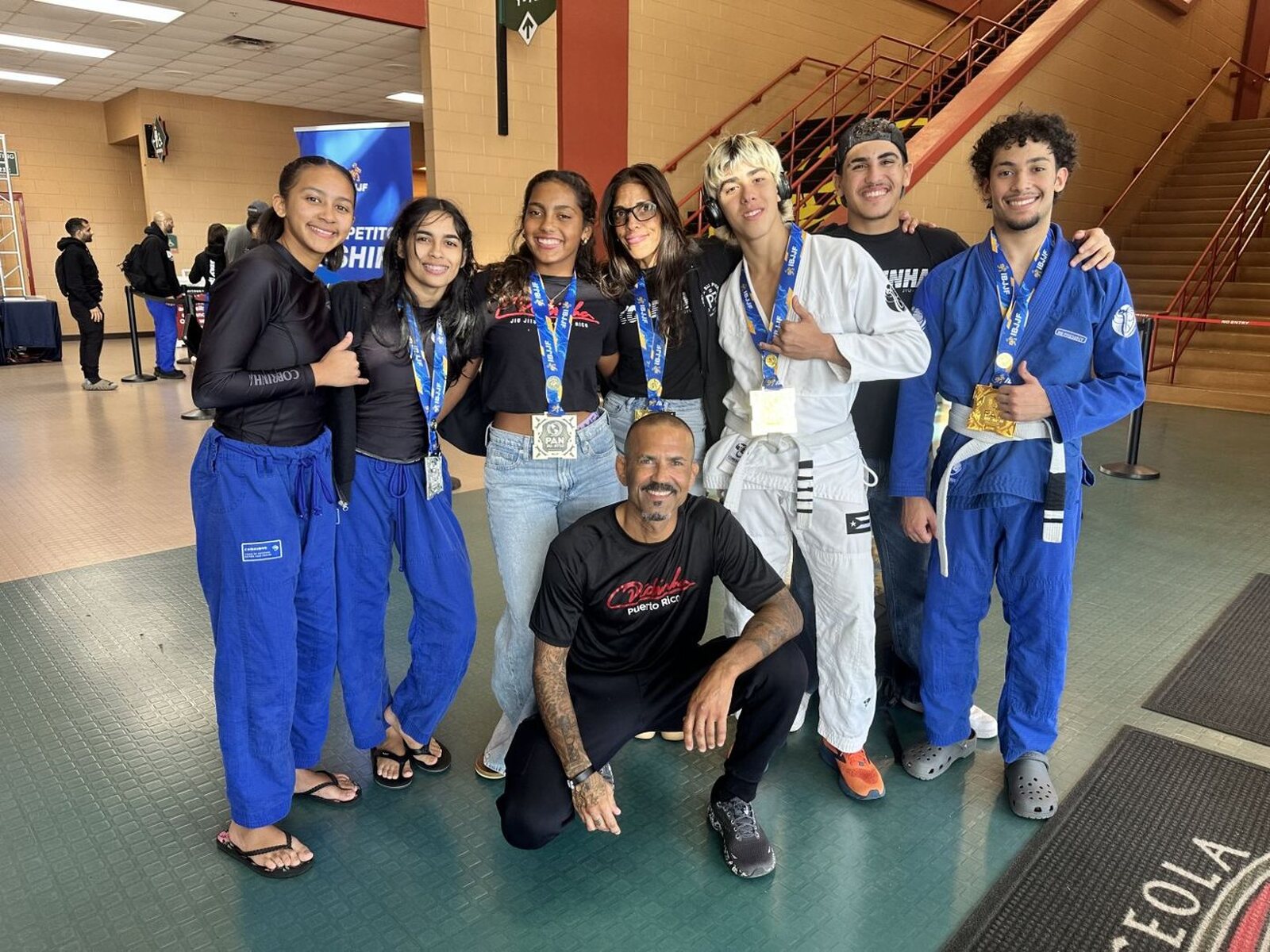 Team at a tournament