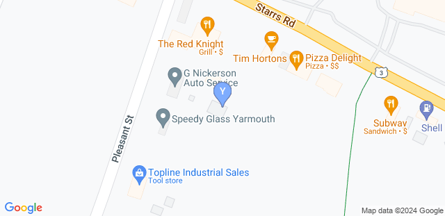 Map to Yarmouth BJJ