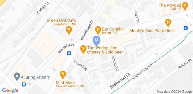 Map to Madison Kung Fu