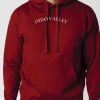 OVB Distressed OS Hoodie Cardinal Red Photo 1