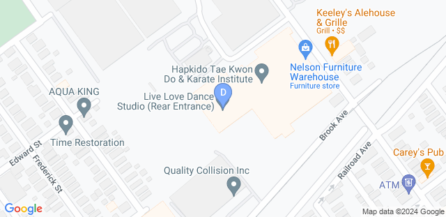 Map to Dream Athletics Gym