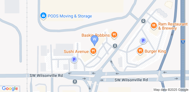 Map to Wilsonville Master Choe`s Taekwondo Academy
