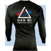 Black Han Mi Rash Guard - Long Sleeve Photo 2