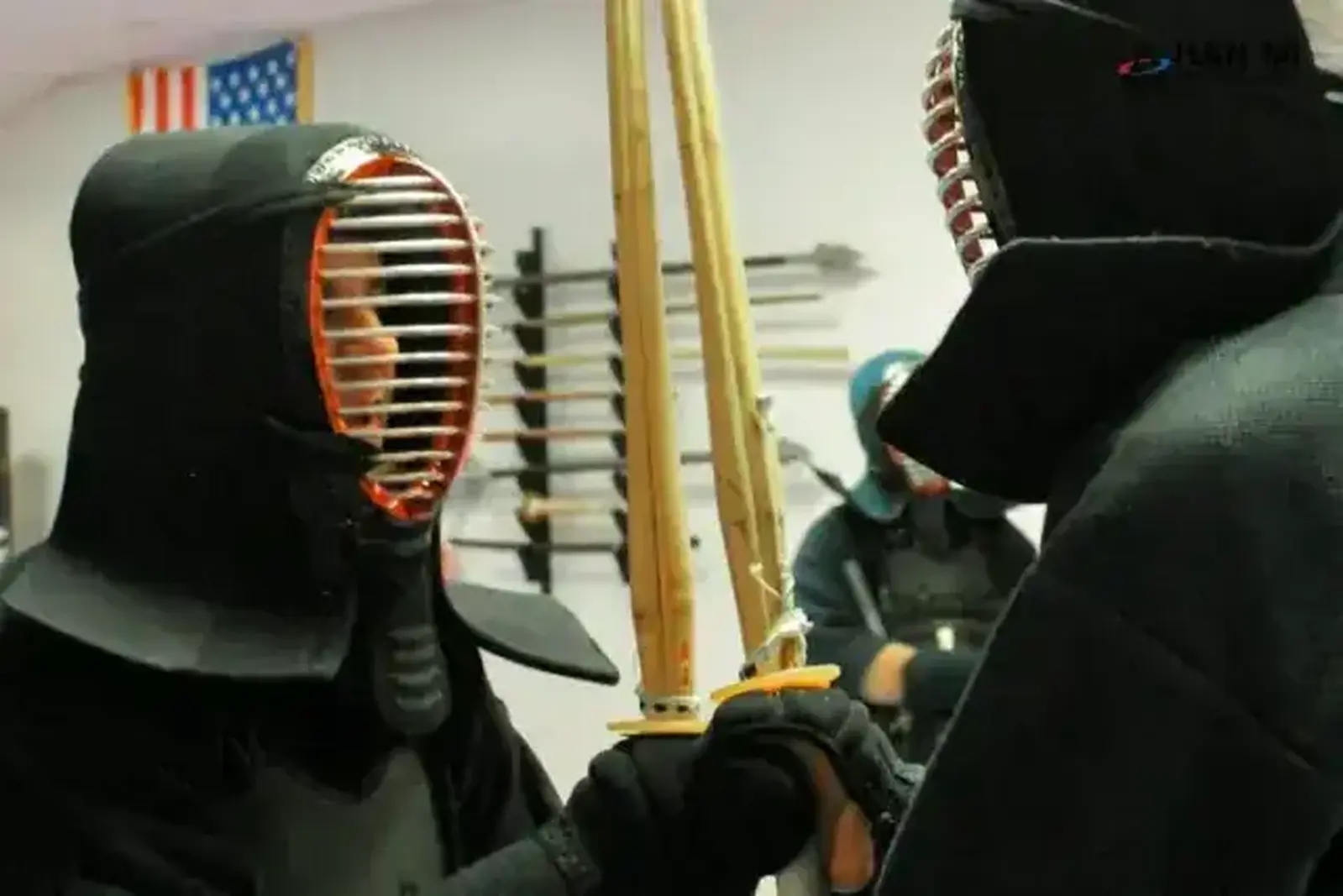 Family Kendo class at Han Mi Martial Arts