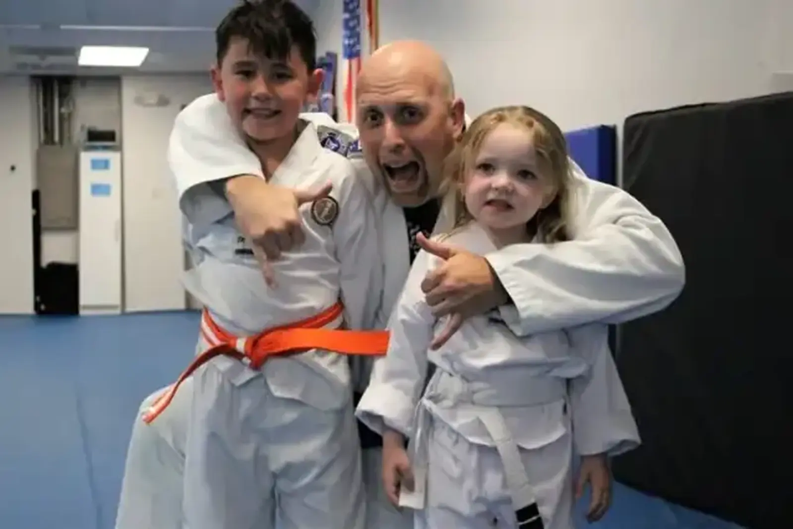 Little Dragons class at Han Mi Martial Arts