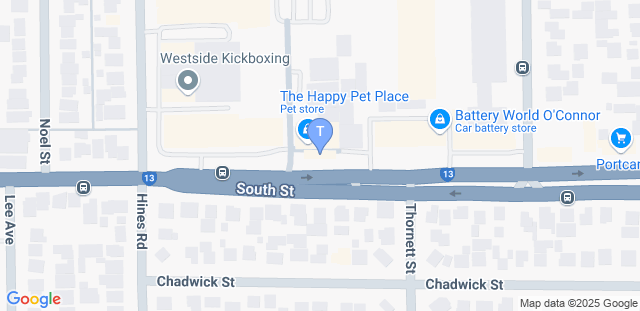 Map to The Academy of Combative Martial Arts