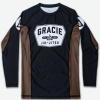 Classic Brown Rank Long-Sleeve Rashguard (Men) Photo 1