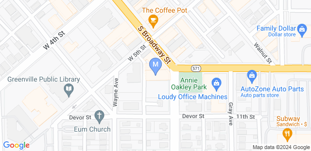 Map to Matsunoki Martial Arts