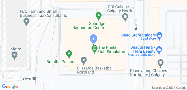 Map to YYC ACTIVE