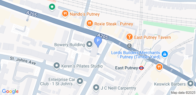 Map to Putney BJJ
