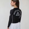 Kids Long Sleeve Rashguard Gray Photo 2