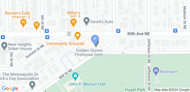 Map to Firehouse Boxing