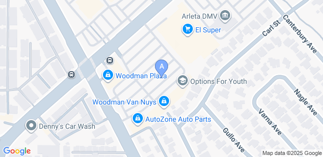 Map to Alliance San Fernando Valley