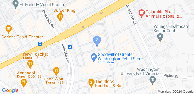 Map to Z's Boxing Gym