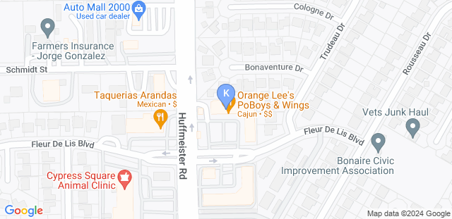 Map to KMA Taekwondo Hapkido