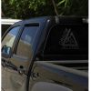 Triangle Decal (10 in) Photo 2