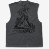Charcoal Snake Heavyweight Muscle Tee Photo 4