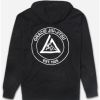 Black Gracie Zip Hoodie Photo 3