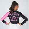 Pink Rank Long-Sleeve Rashguard V2 Photo 2