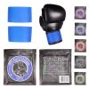 WristRides: MMA Glove Wrist Strap Covers (Blue) Photo 1