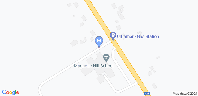 Map to Moncton North Karate