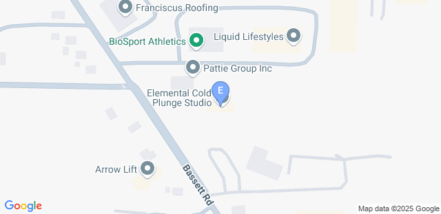 Map to Elemental Cold Plunge Studio