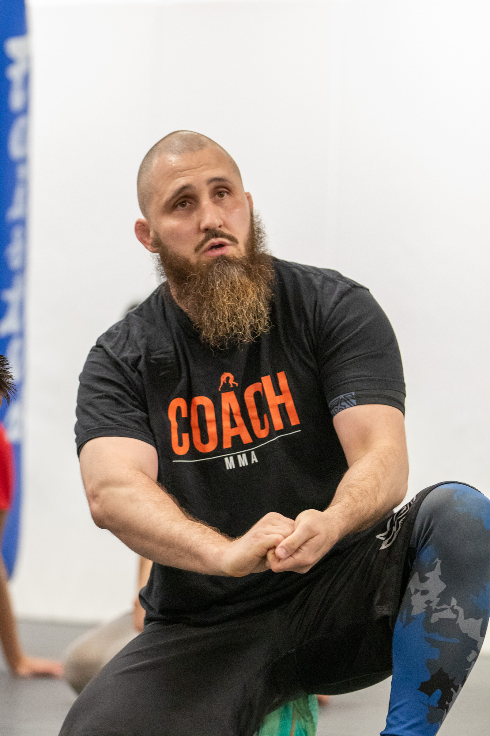 MMA coach portrait