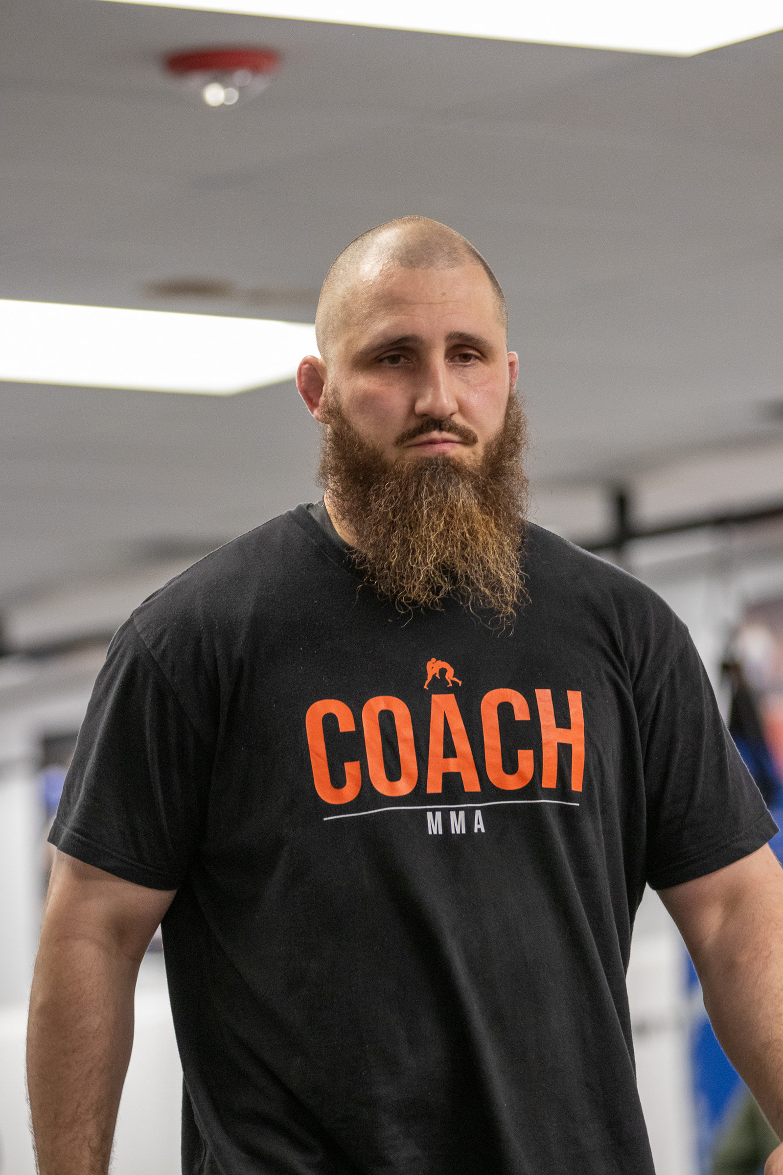 MMA coach portrait