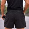 Roots Running Co- Men's Running Shorts Black Photo 3