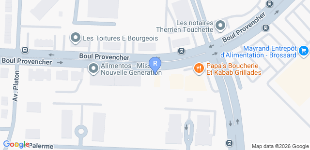 Map to Roninova Jiu-Jitsu Inc.