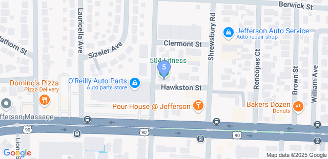Map to 504 Fitness