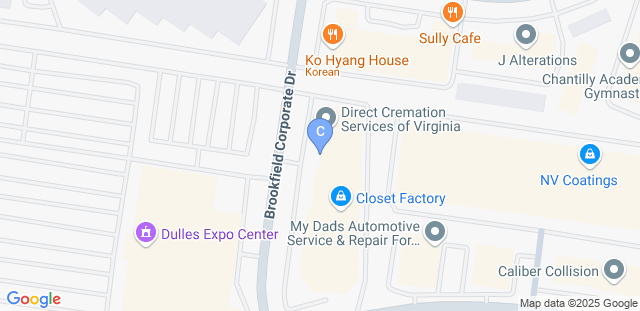 Map to Cheng Ming USA - VA