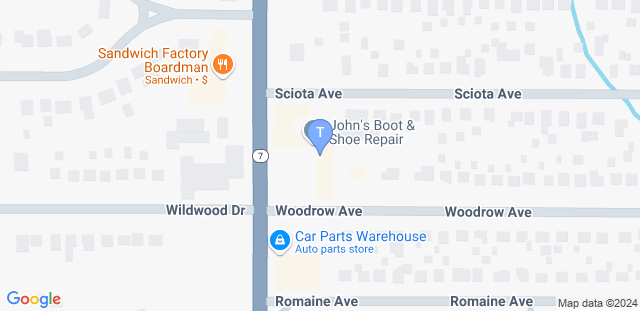 Map to The Bender Academy of Self Defense