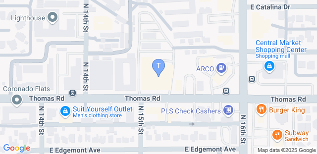 Map to Tangible Wellness Fitness Center