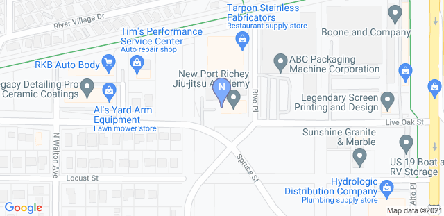 Map to The Jiu-Jitsu Project