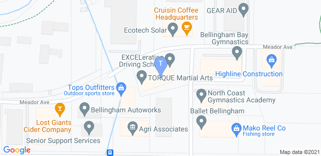 Map to TORQUE Martial Arts
