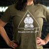 Olive Midwest BJJ T-Shirt Photo 1