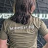 Olive Midwest BJJ T-Shirt Photo 2