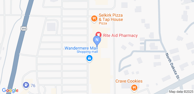 Map to Northview Kenpo Karate