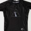 KIDS FUJI X ALLIANCE SHORT SLEEVE RASHGUARD BLACK Photo 1