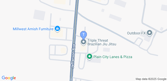 Map to Triple Threat BJJ