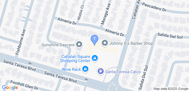 Map to Titanium Jiu Jitsu
