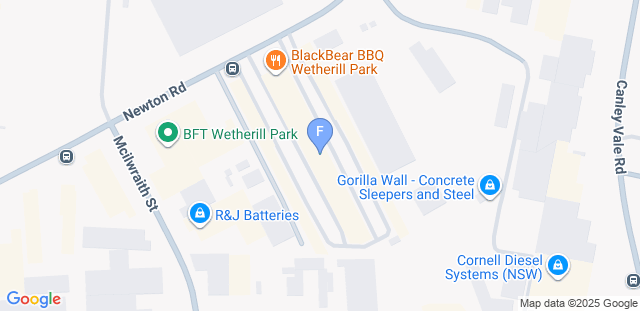 Map to Forza Jiu Jitsu Wetherill Park