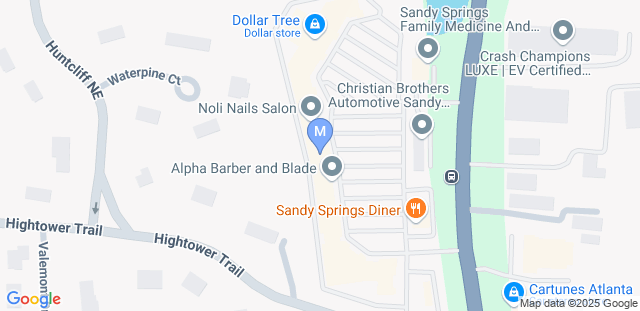 Map to Master Pius Martial Arts