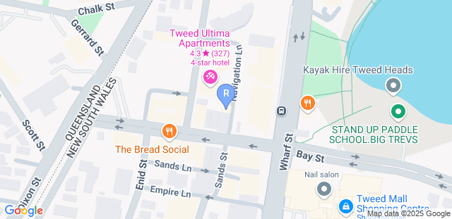 Map to Riff Raff Grappling Club