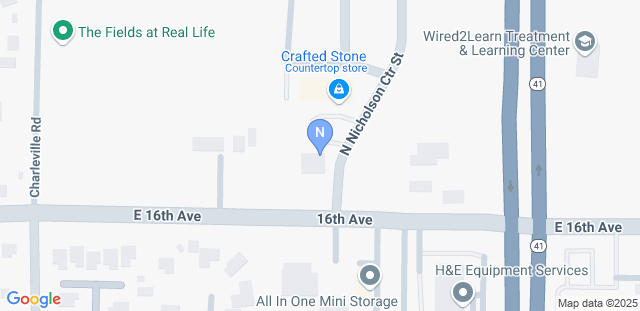 Map to North Idaho Bungee Fitness