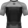 Fuji Grey/Black Short Sleeve Rashguard - Kids Only PREORDER Photo 2