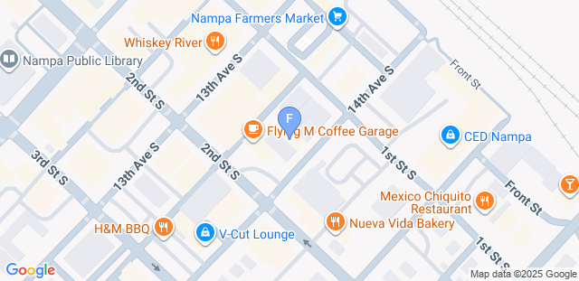 Map to Fighting Chance Training Center