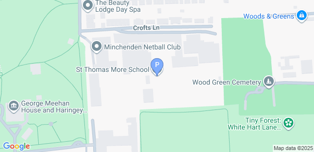 Map to Purple Soul Club - Haringey